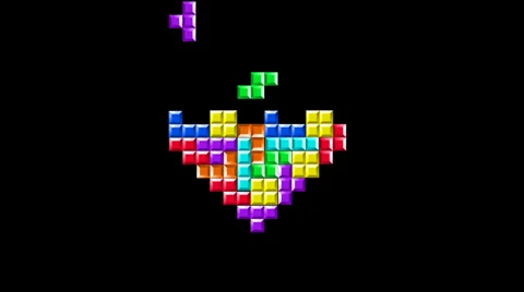 TETRIS Love Stock Footage 34891001