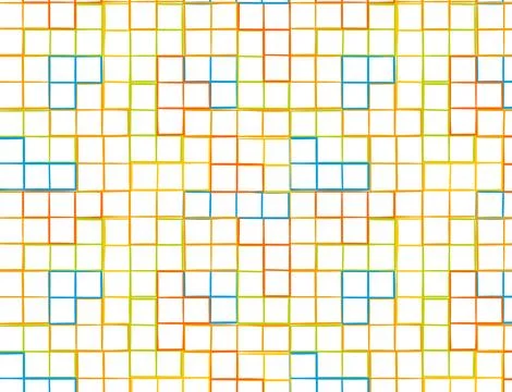 Tetris pattern on a white background. vector pattern game, design for paper.. Illustrazione stock