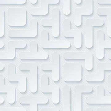 Tetris seamless pattern Illustrazione stock