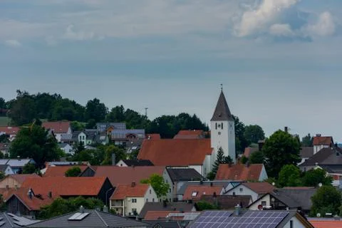 Teugn in lower Bavaria Stock Photos