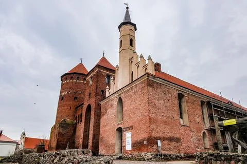 Teutonic Castle in Reszel Stock Photos