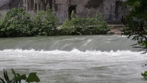 Tevere river Stock Footage 256238153