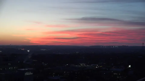 Texas Austin sunset sky Stock Footage 62771380