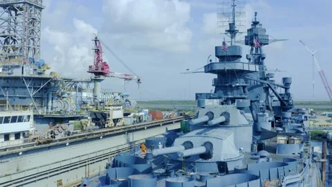 Texas Battleship Stock Footage 207171987