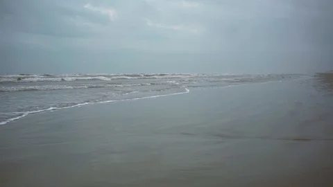 Texas Beach Stock Footage 93613038