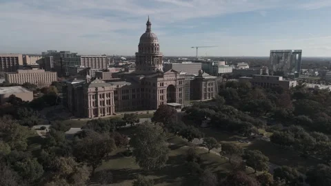 Texas Capital building Video stock 263881982