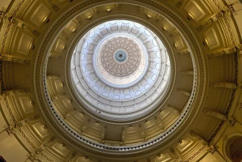 Texas Capitol in Austin, TX 스톡 사진