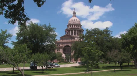 Texas Capitol building 3 Stock Footage 25545980