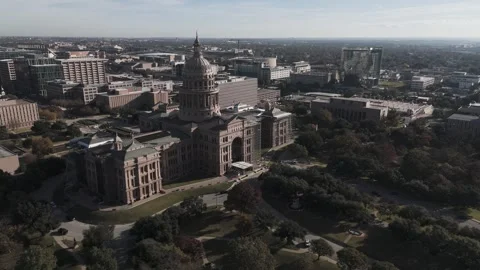 Texas Capitol building Video stock 263881992