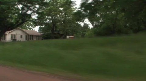 Texas country road Stock Footage 537747