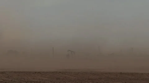 Texas dust storm Stock Footage 51279990
