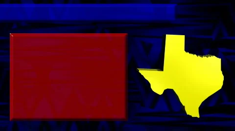 Texas - Election Motion Background Stock Footage 78416