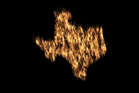 Texas on Fire Stock Footage 729274