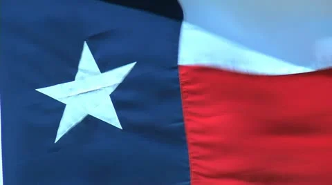 Texas Flag 01-Pond 5 Stock HD Stock Footage 12388975