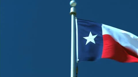 Texas Flag 03-Pond 5 Stock HD Video stock 12388994