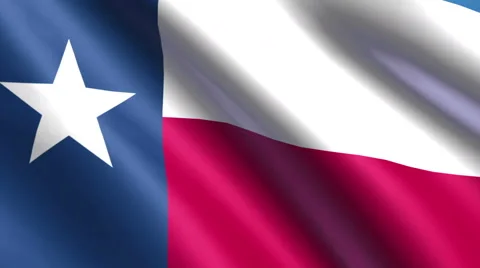 Texas Flag Animation – 4K Resolution Ultra HD Stock Footage 41815442