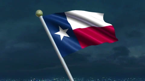 Texas Flag Animation – 4K Resolution Ultra HD Stock Footage 41815927