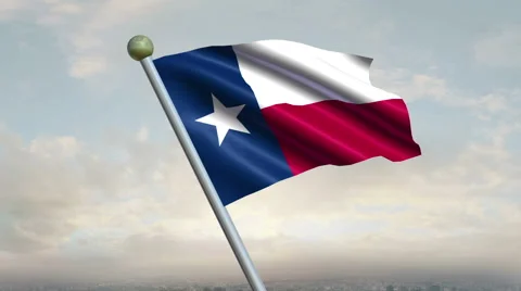 Texas Flag Animation – 4K Resolution Ultra HD Stock Footage 41816080