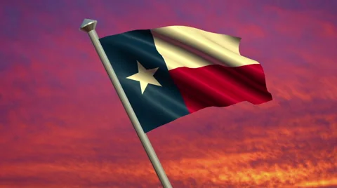 Texas Flag Animation – 4K Resolution Ultra HD Stock Footage 41825727