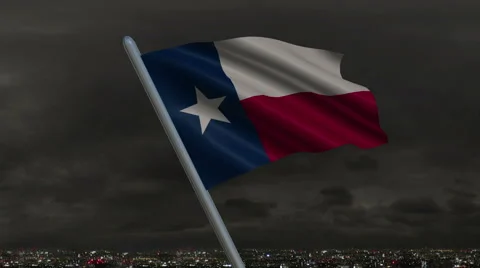 Texas Flag Animation – 4K Resolution Ultra HD Stock Footage 41825805