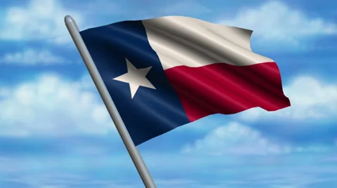 Texas Flag Animation Vidéo 40064494