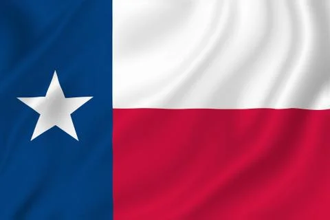 Texas Flag Stock Illustration