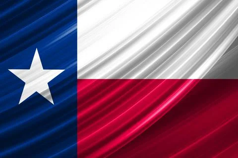 Texas Flag Stock Illustration
