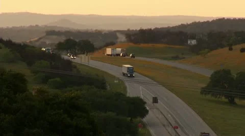 Texas Highway Stock Footage 10930912