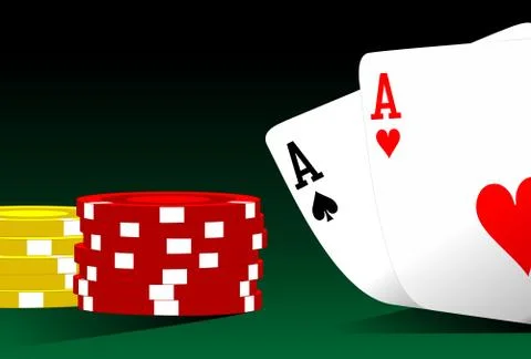 Texas hold'em Stock Illustration