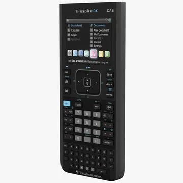 Texas Instruments Graphing Calculator 3D Model