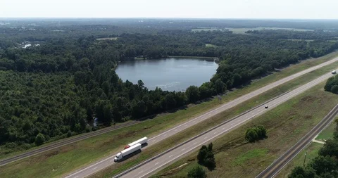 Texas Lake Stock Footage 120777107