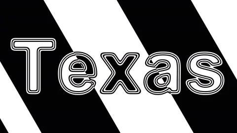 Texas. Looping footage has 4K resolution. Illustration. Stock Footage 105690348