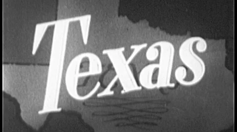 TEXAS Map of STATE Map Geography Film Travel Title Film Graphic Leader Animation 스톡 동영상 32062810