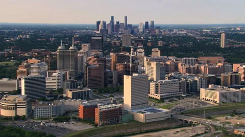 Texas Medical Center, Houston. Shot in 2007. Stock Footage