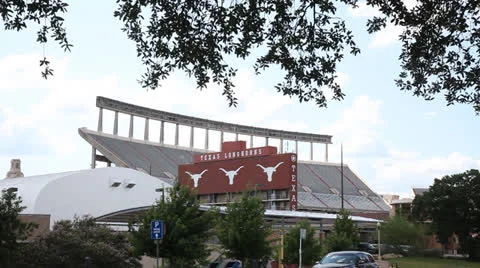 Texas Memorial Stadium 動画素材 25721288