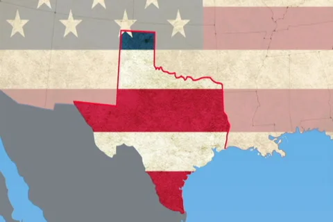 Texas pull out, smooth USA map, all stat... | Stock Video | Pond5