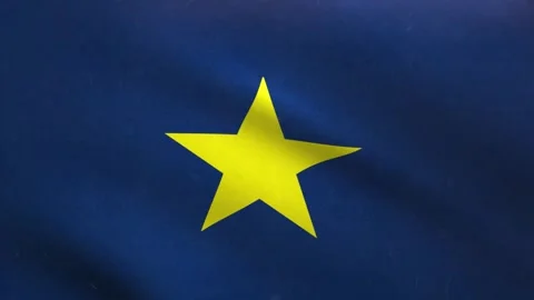 Texas Republic Flag Waving Loop 4K – Texas Flag Animation 스톡 동영상 334911176