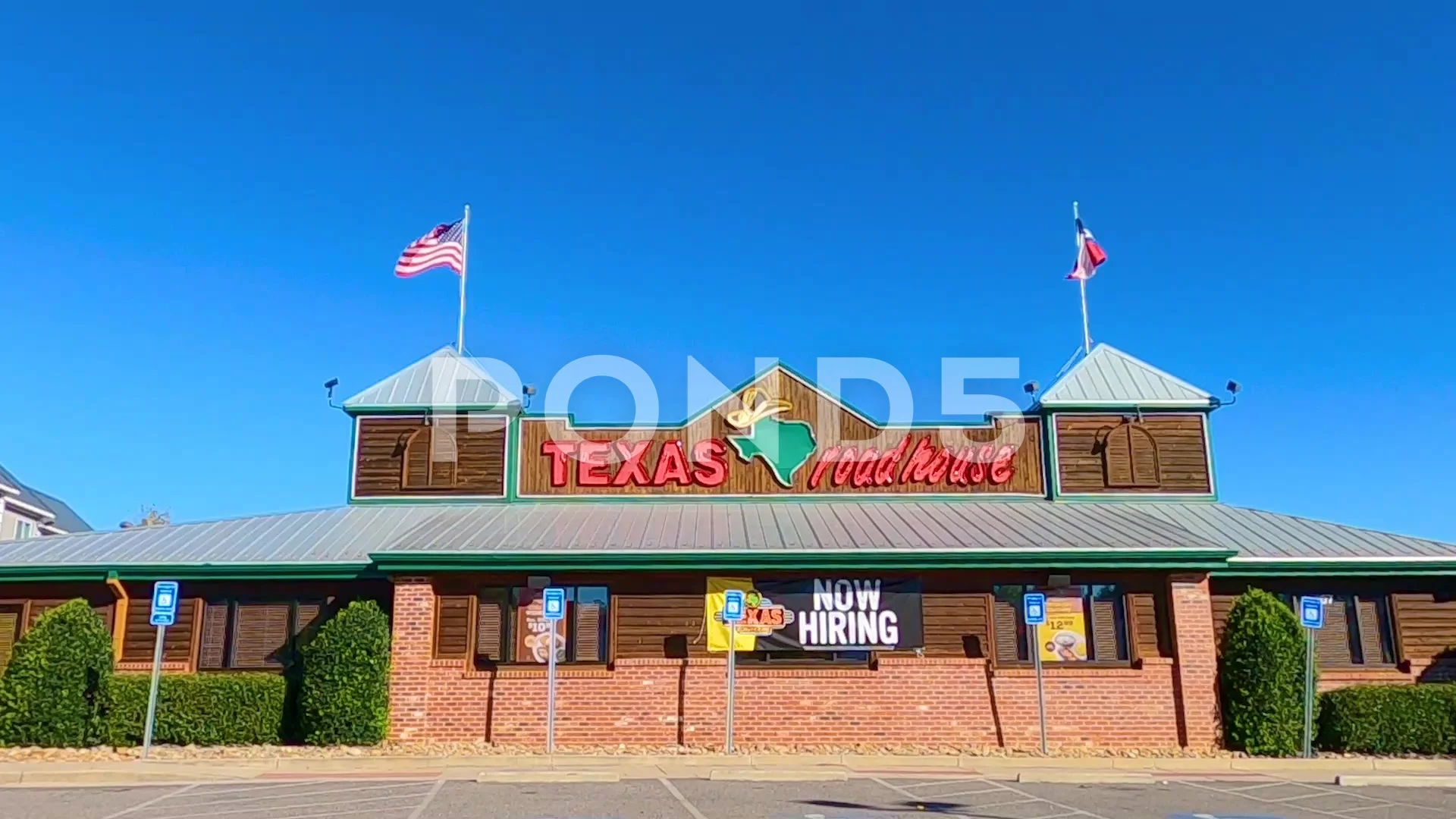 Texas Roadhouse Steakhouse restaurant Stock Video Pond5
