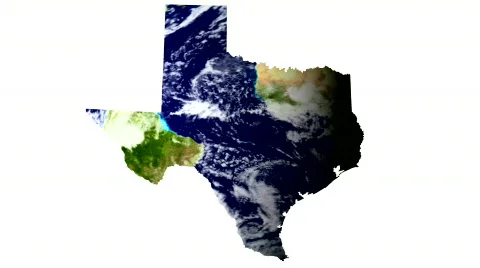 Texas rotating earth - HD Stock Footage 753415