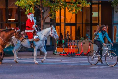 Texas Santa Stock Photos