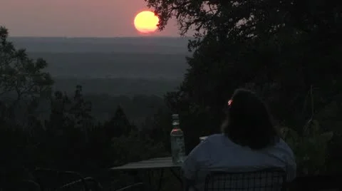 Texas Sky at Sunset Stock Footage 10572152