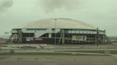 Texas Stadium Stock Footage 684804