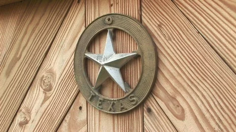 Texas star Vídeo Stock 537934