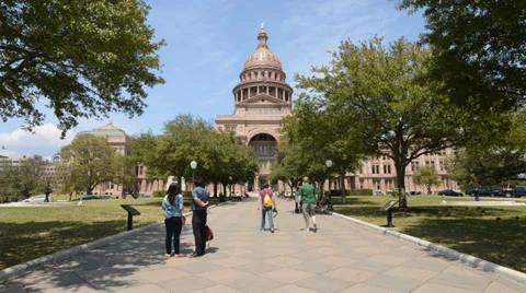 Texas State Capitol 6858 스톡 동영상 39740948