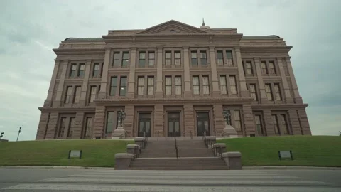Texas State Capitol Austin Texas 4K (2) Stock Footage 219373211