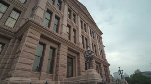 Texas State Capitol Austin Texas 4K (3) Stock Footage 219373219