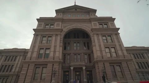 Texas State Capitol Austin Texas 4K (6) Stock Footage 219373243