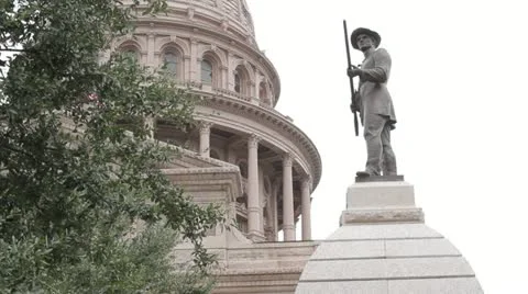 Texas State Capitol building Austin, TX (Texas) Vídeos de archivo 15103405