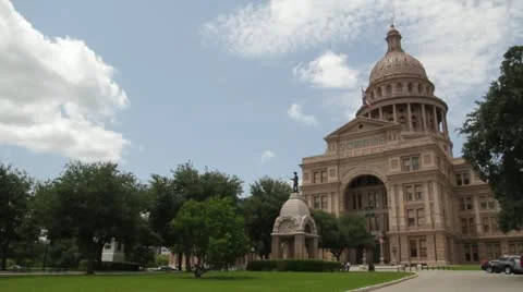 Texas State Capitol building Austin, TX (Texas) Vídeos de archivo 15104703