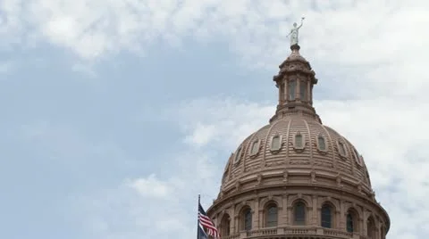 Texas State Capitol building Austin, TX (Texas) Stock-Footage 15106876